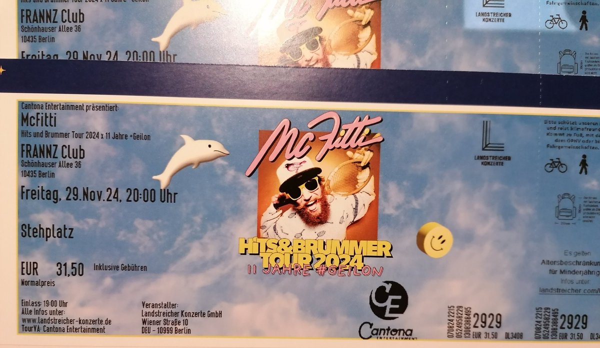 Nethrom87's tweet image. @mc_fitti
#Geilon
#McFitti
#HitsUndBrummerTour2024
Das wird ein Spaß.