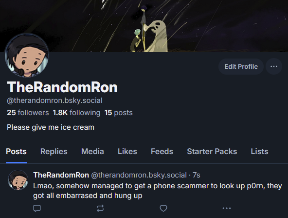 TheRandomRon00 tweet picture