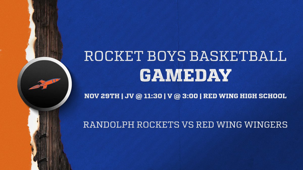 GAMEDAY #1 in Red Wing

GO ROCKETS!