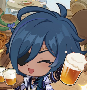 ガイア(原神) 「(˶ᵔ ᗜ ᵔ˶) 」|citra ❄️ doujin in shop!のイラスト