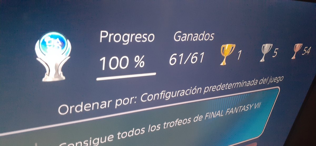 KENTO500k's tweet photo. ☄Ya platine Final Fantasy 7 Rebirth!👑ES UNA OBRA MAESTRA👑, 
🥰ARTE PURO🥰. 👏GOTY👀
Espero ansiosamente para la tercera parte de Final Fantasy VII🤧. 
🥳Los felicito por tremendo juegazo @nhamaguc @squareenix_jp @SquareEnix @SquareEnixLatam 🥳#PS5Share #PS5 #PS5Pro #GOTY2024 https://t.co/wrMN3IggGs