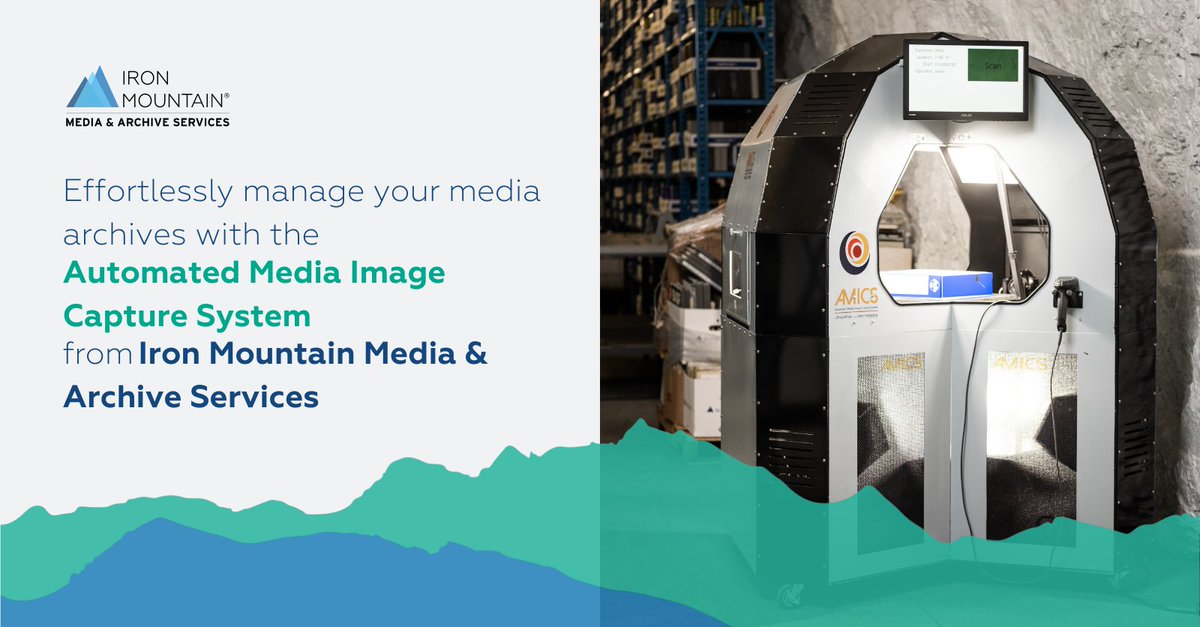 SimonMcNair's tweet photo. Get more insight from your media archive with our Automated Media Image Capture System (AMICS). Automate metadata capture, improve searchability, and save time and costs. Discover how AMICS can transform your media management. #AMICS #IronMountain
https://t.co/gyeMLZp1UK https://t.co/2fp3swk31C