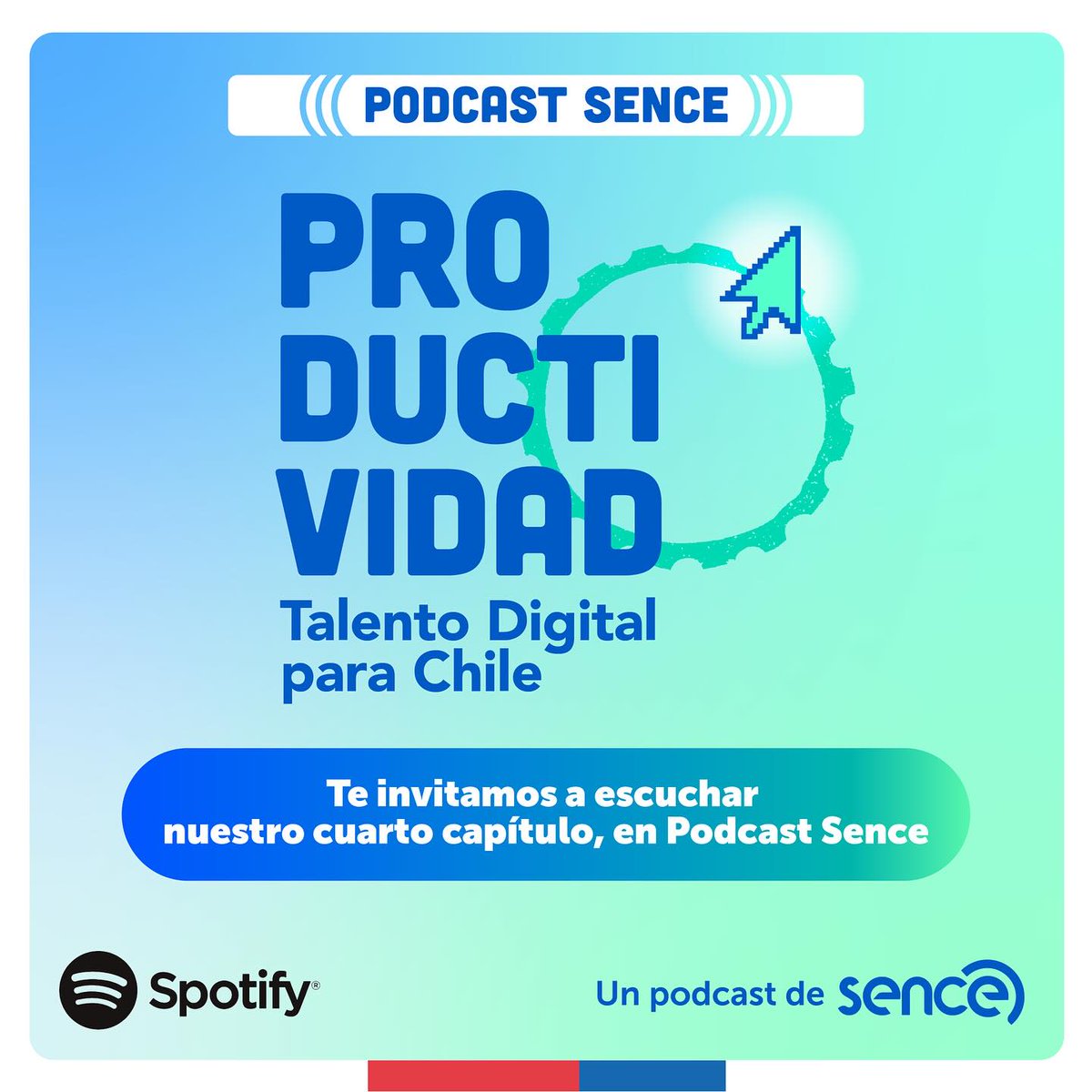 🎙️ ¡Nuevo episodio del Podcast Sence!
En este capítulo, exploramos cómo Talento Digital para Chile está formando a miles de personas para enfrentar los desafíos de la economía digital.
💻 Conéctate con historias reales y descubre el impacto de la capacitación digital en Chile.