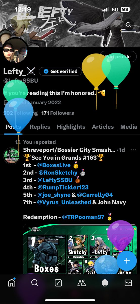 LeftySSBU's tweet image. I am officially old 🥲