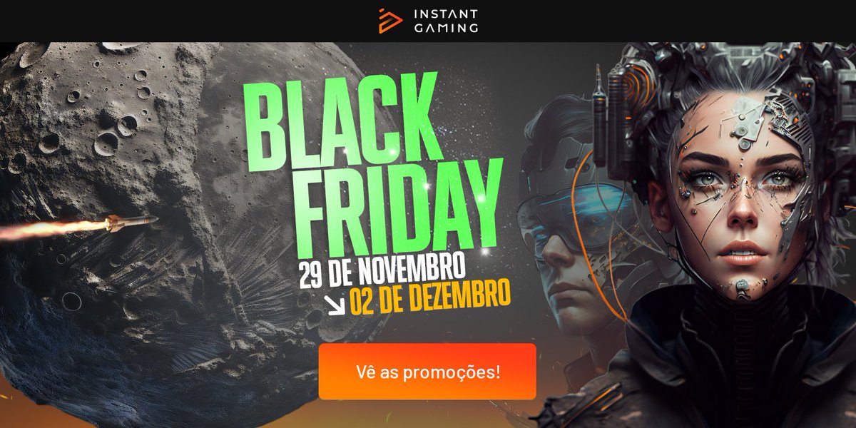 Aproveitem já as promoções de Black Friday entre 29/11 e 02/12 na Instante Gaming. Todos os dias haverá diferentes jogos em promoções. Quem quiser comprar pelo nosso link, agradeço imenso. Obrigado pelo apoio - instant-gaming.com/pt/black-frida…
