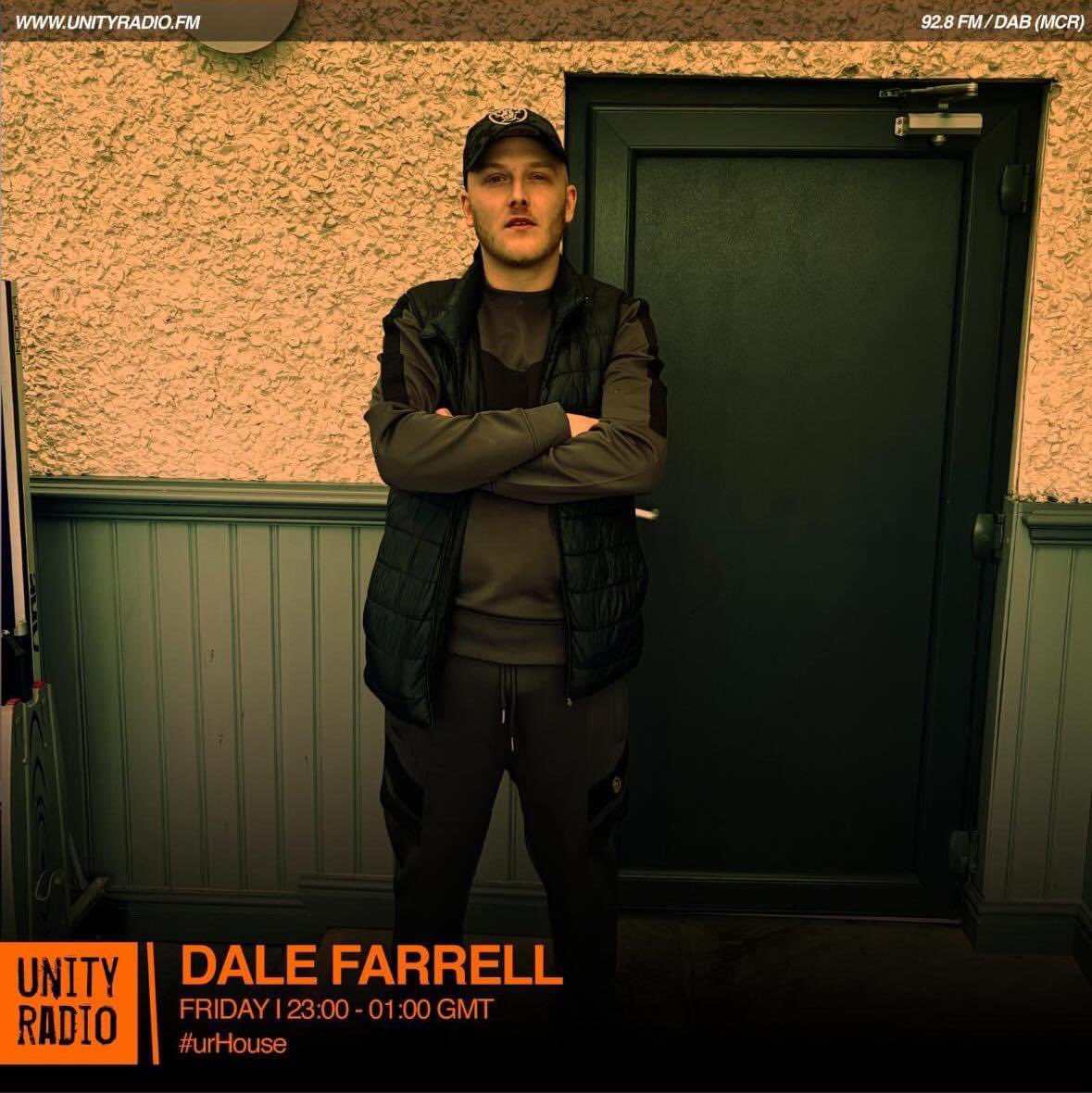 dalefarrelldj_'s tweet photo. TONIGHT ON @UNITYRADIOFM 📡
Dale Farrell Takeover 11PM-1AM🏟️

@pasgroove 11-12 
Dale Farrell b2b Delanto 12-1 🌊

#URHOUSE #manchester https://t.co/QycXcIqGTC