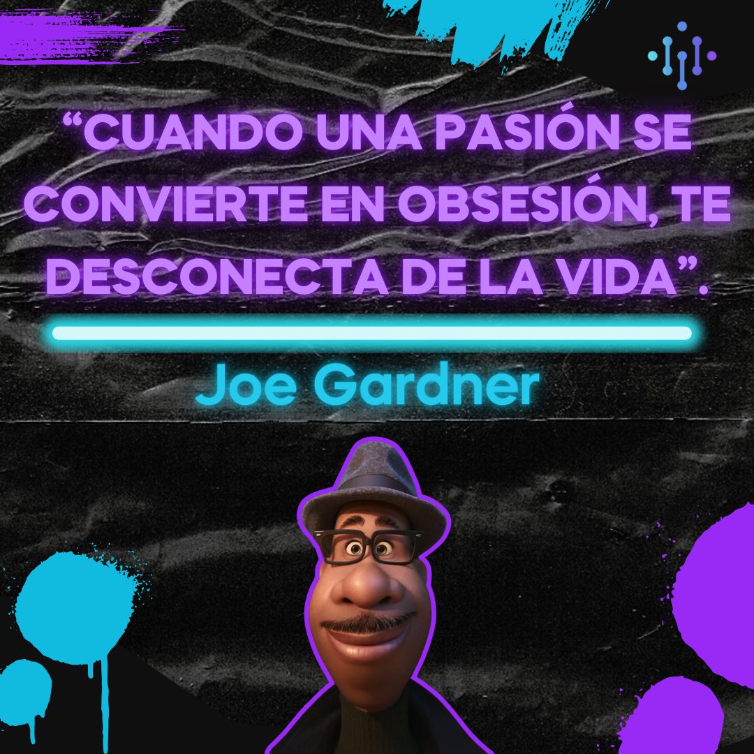MetaMetricsMx's tweet photo. 🔏 Joe Gardner de la película 🎦 #Soul es quien hoy encabeza la #FraseGeek ✨
#quotes #cine #movie #legends #films #music #love #artist #lovequotes #disney #pixar https://t.co/sTM5Z2X9CE