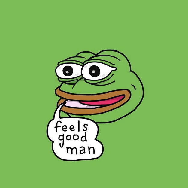 Pochithewhale's tweet photo. @AltCryptoGems Study Robert Crumb 1960’s art and how it influenced Matt Furie’s 2005 $Pepe

$Oggie «Life Is Good» - 1960
$Pepe «Feels good man» - 2005 https://t.co/KLSjnQ2kEc