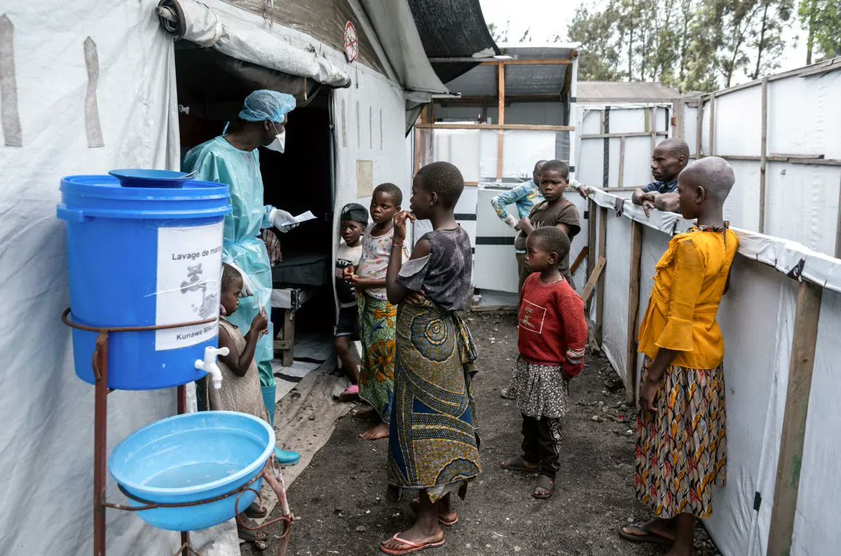 Pulitzer Center (@pulitzercenter) on Twitter photo The DRC has recorded over 40,000 suspected and confirmed cases of mpox this year.
In the past 4 weeks, 60% of cases have been in children, who are not eligible for the vaccines currently being rolled.
Jon Cohen & <a href="/ArletteBashizi/">Arlette BASHIZI</a> for <a href="/ScienceMagazine/">Science Magazine</a>.
👉 bit.ly/418yJS8 The DRC has recorded over 40,000 suspected and confirmed cases of mpox this year.
In the past 4 weeks, 60% of cases have been in children, who are not eligible for the vaccines currently being rolled.
Jon Cohen & <a href="/ArletteBashizi/">Arlette BASHIZI</a> for <a href="/ScienceMagazine/">Science Magazine</a>.
👉 bit.ly/418yJS8