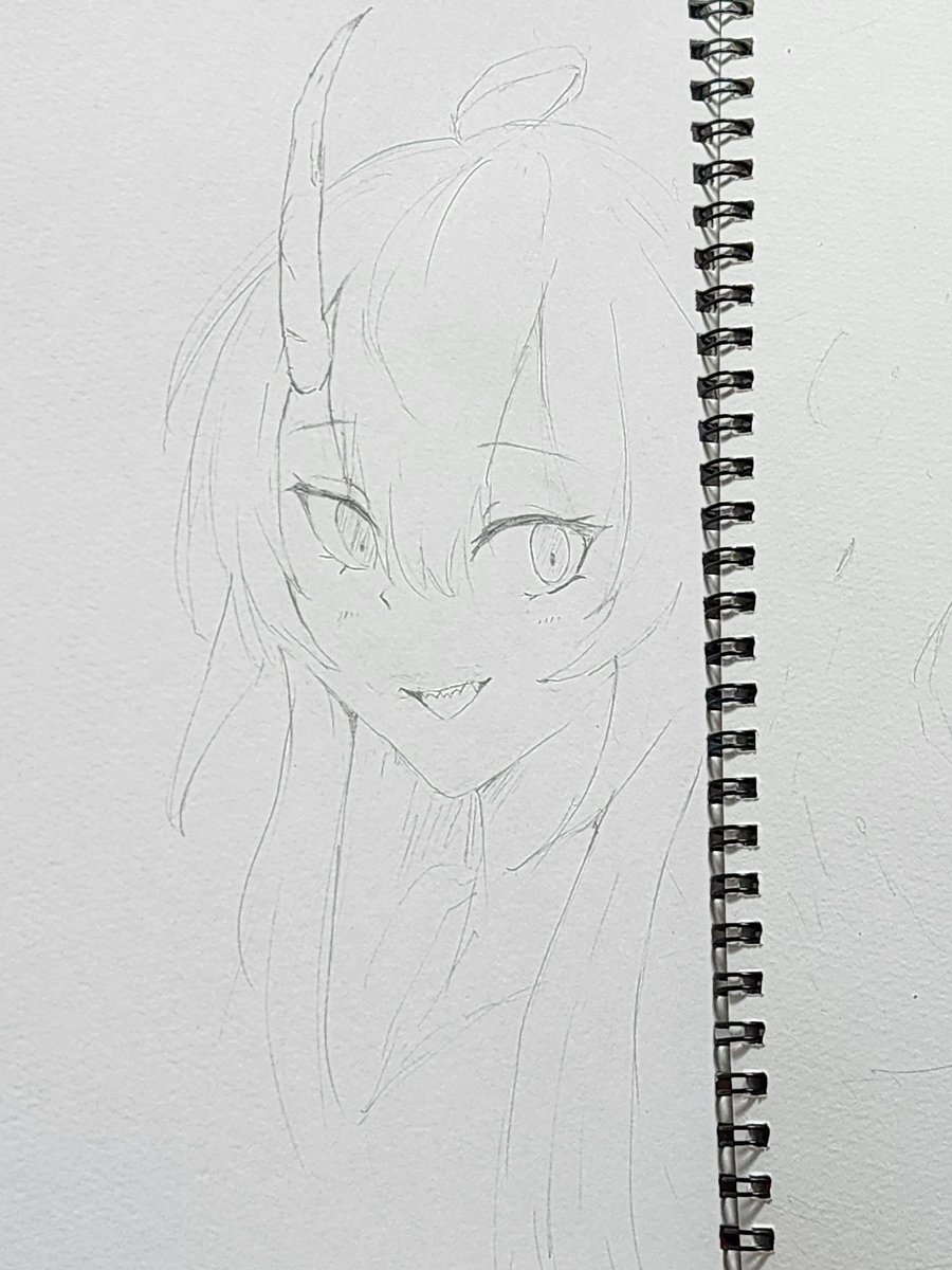 5億年ぶりにアナログでお絵描きしたかも 