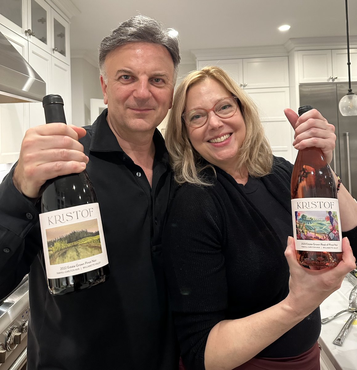 People used to send us photos of themselves with our books or articles; now we get notes praising our wine &amp; cider. Thanks to all who tried it over Thanksgiving and sent lovely notes (our Pinot Noir was a special hit). We ship directly to your home: kristoffarms.com