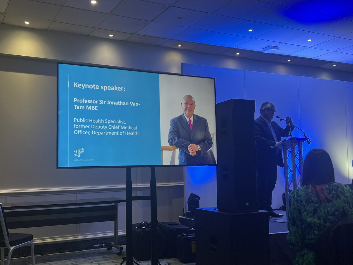 What an amazing experience listening to the keynote speech by Professor Sir Jonathon Van-Tam #UKCPAConf