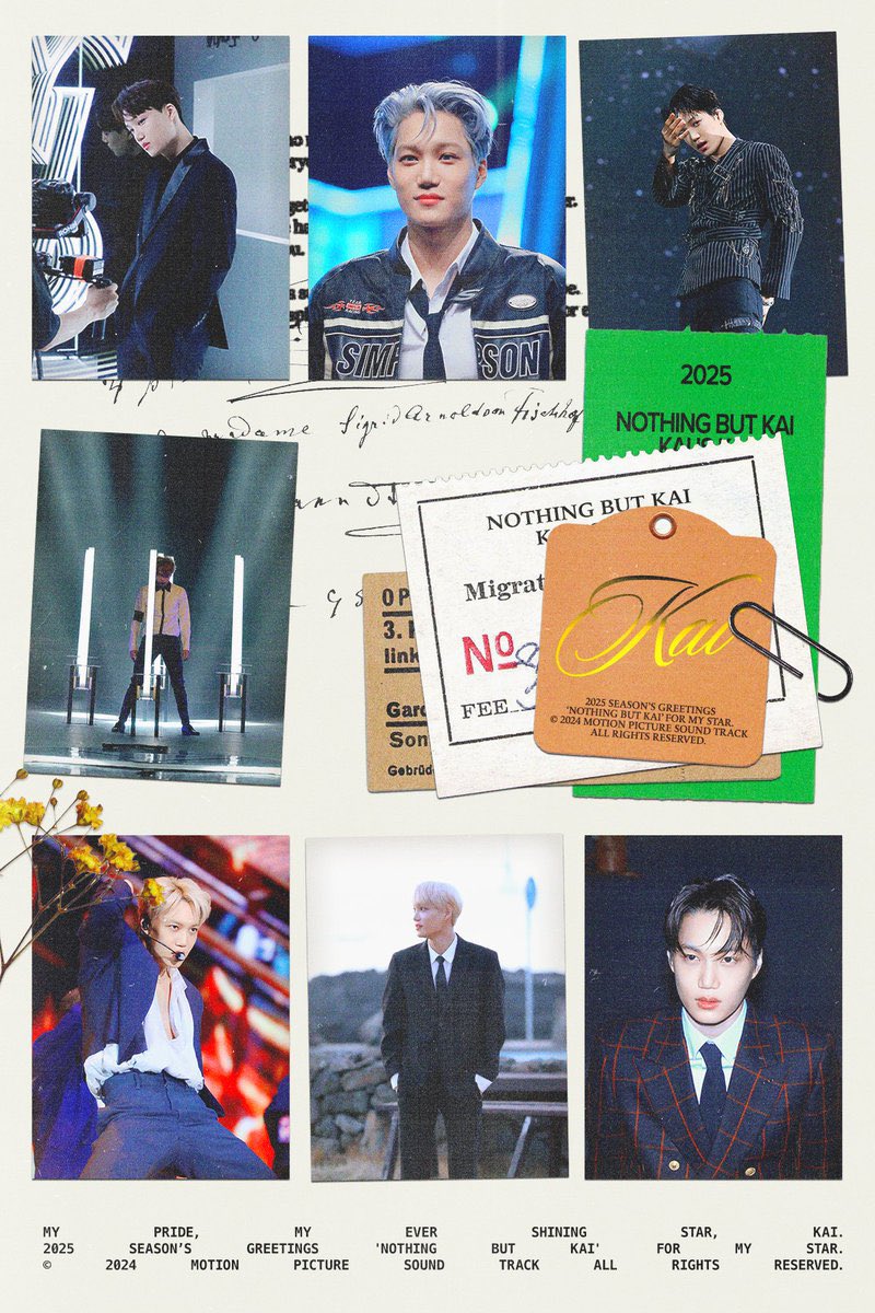 meponoona's tweet photo. ina go 🇮🇩 
 
ᡣ𐭩  season's greeting calendar 2025 'nothing but kai' for my star by @exokai_kr 

💸  245k - 315k
🗓️  21.12

☁ fullpayment  
⟢   exc locship 
⟢   exc cargo tax 

⊹ order here > https://t.co/Ns8wAwkdZJ

#mpnoona_ongoing https://t.co/FR1VK3jm9E