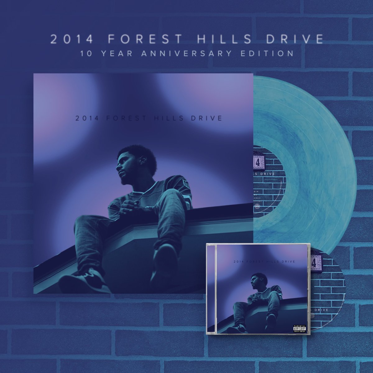 JColeNC's tweet image. 2014 Forest Hills Drive 10 year anniversary approaching. Vinyl/cd’s available with unreleased songs that nearly made the album. inevitable.live/shop