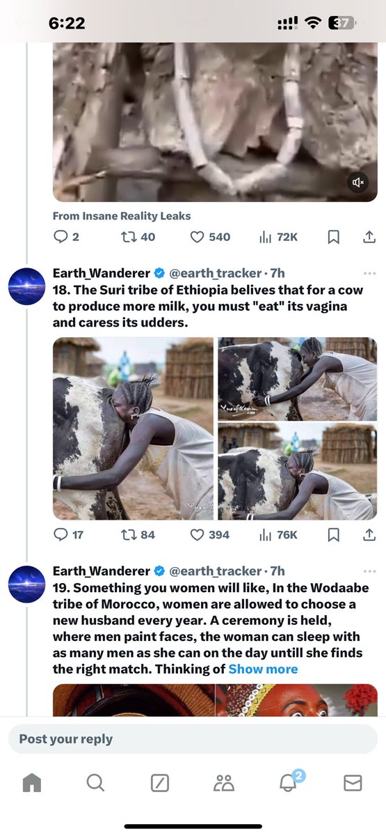 Muhamma23315981's tweet photo. @mister_ade5 @Allezamani That’s not religion, its a belief of a particular tribe in Ethiopia. https://t.co/M4f0Op2Be7