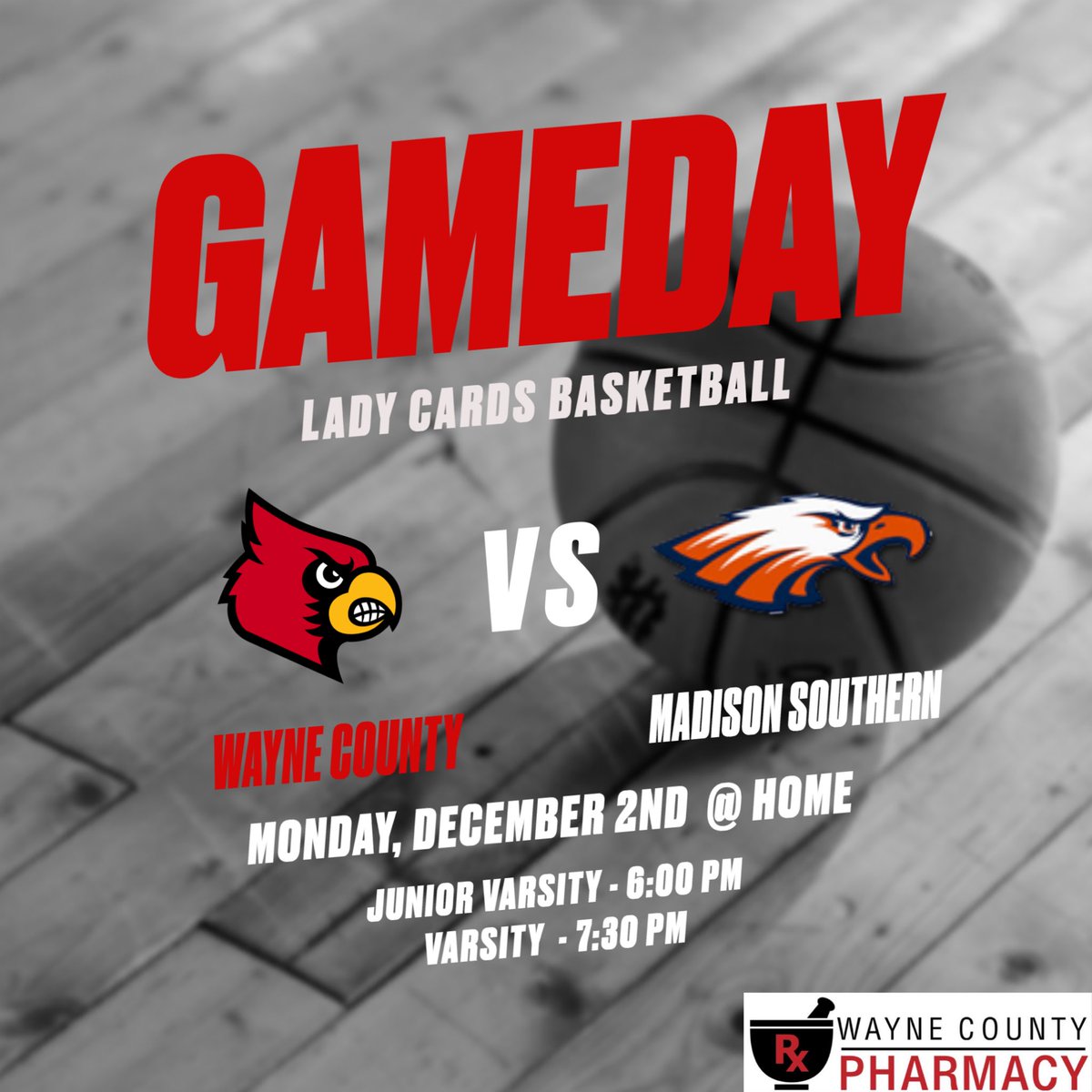 Home opener on Monday! Come out and support your Lady Cards.