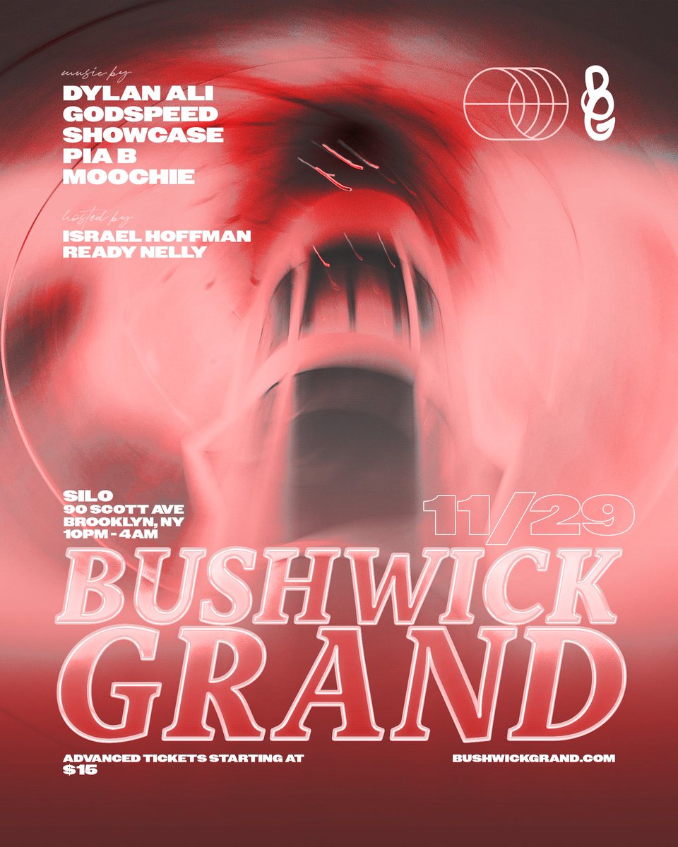_BushwickGrand's tweet photo. TONIGHT!

DJs:
@dylanali_ 
@djpiab
@GodSpeedNYC 
@moochie 
@shwcasee 

Hosts:
@israel__hoffman 
@Readynelly https://t.co/Qyoj6tv3z8