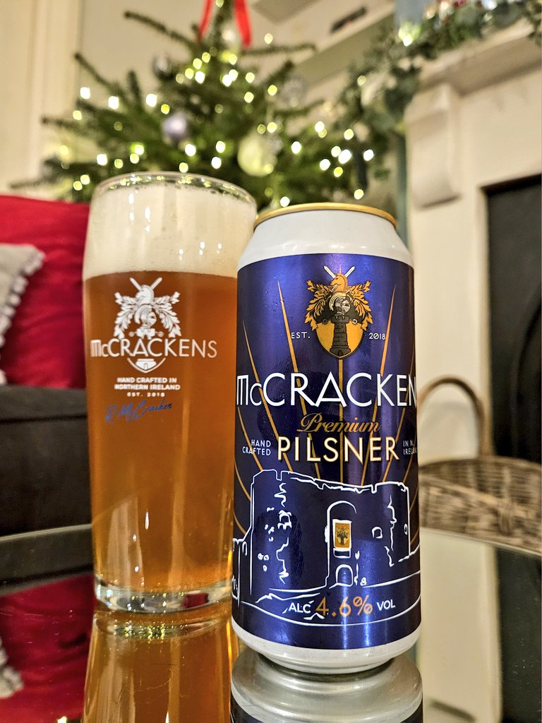Wee pilsner for the crack 😜
<a href="/MccrackensAle/">McCrackens Brewery</a>

#sláinte 🍻

#craftbeer