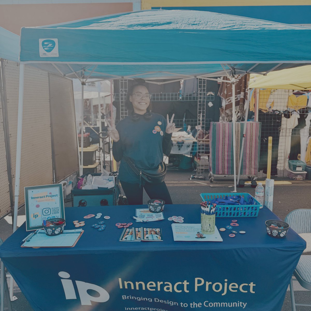 InneractProject's tweet image. We recently tabled at The Unity Council's Día de los Muertos Festival in Oakland!
It was a great opportunity to engage a diverse community, and share more about the work we do to inspire young people in design.
Thank you to everyone who helped make this event a success!