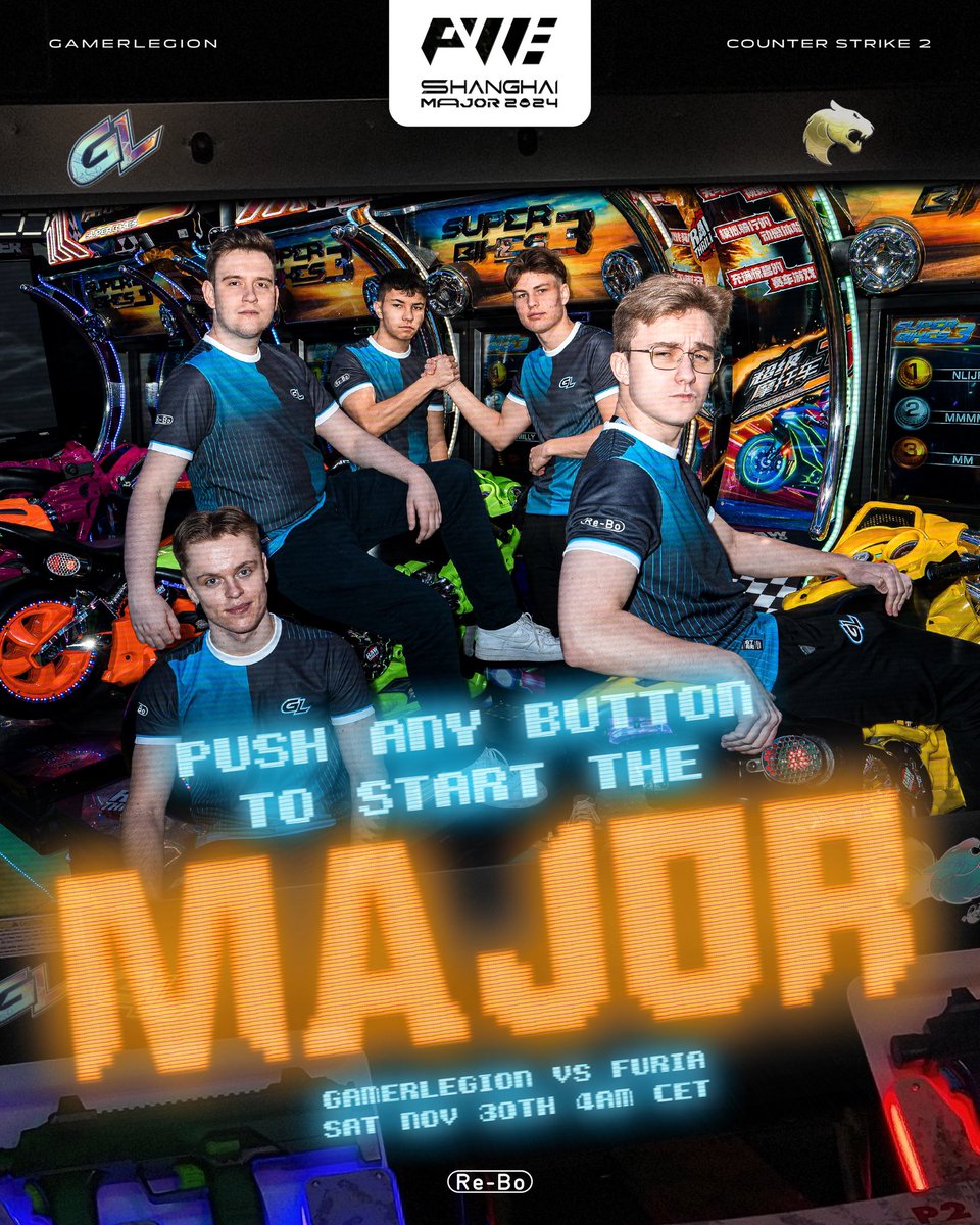 GamerLegion's tweet photo. ONE. MORE. SLEEP. 💤

Our Shanghai Major run starts tomorrow with a game vs. @FURIA 👊 https://t.co/WWXrD66ohx