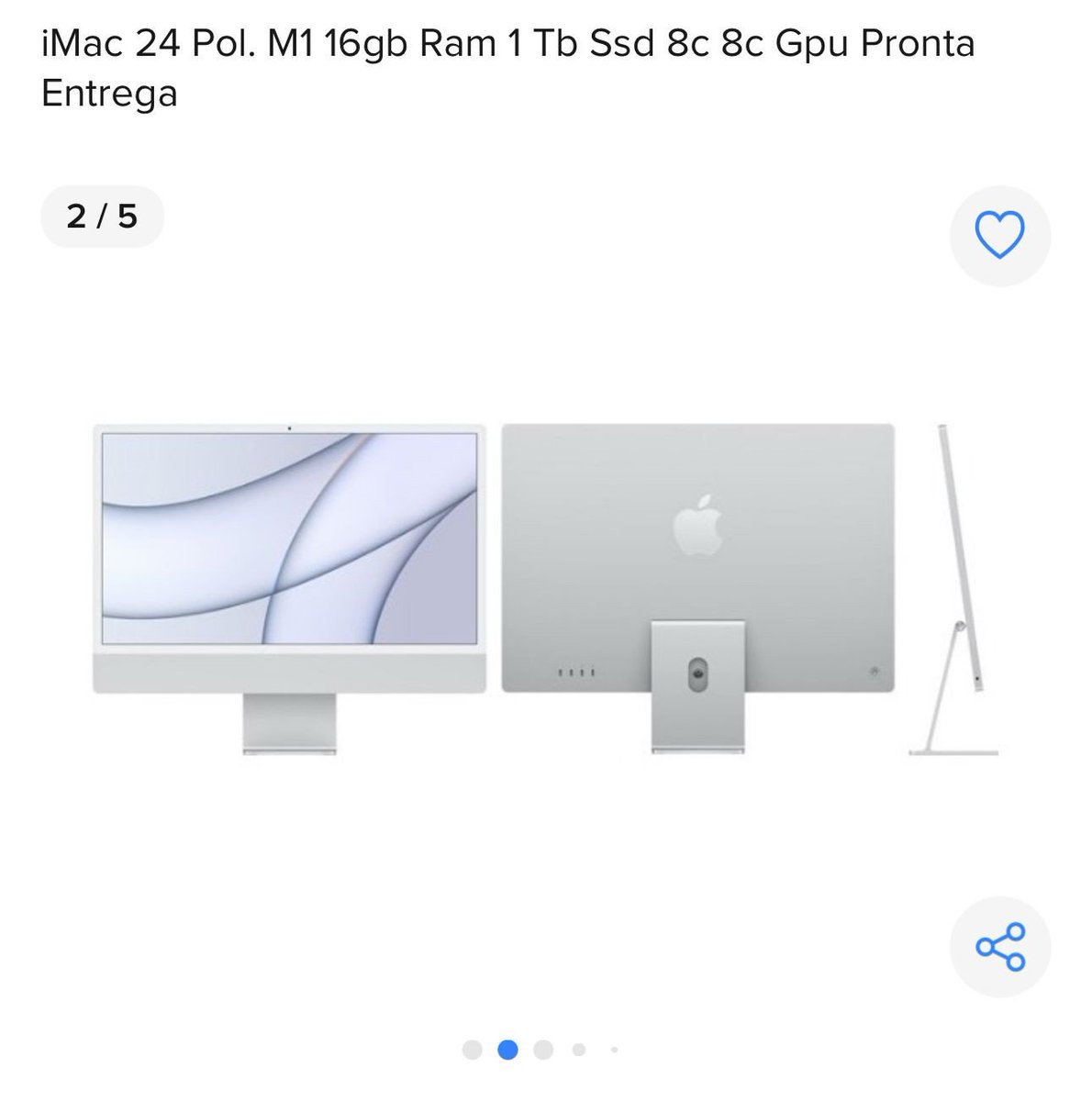 Um amigo meu de Curitiba está vendendo o imac dele! Consegue entregar em mãos em Curitiba essa semana ou em São Paulo (capital) também na semana que vem.  RT pra ajudar a divulgar, pls ☺️✨