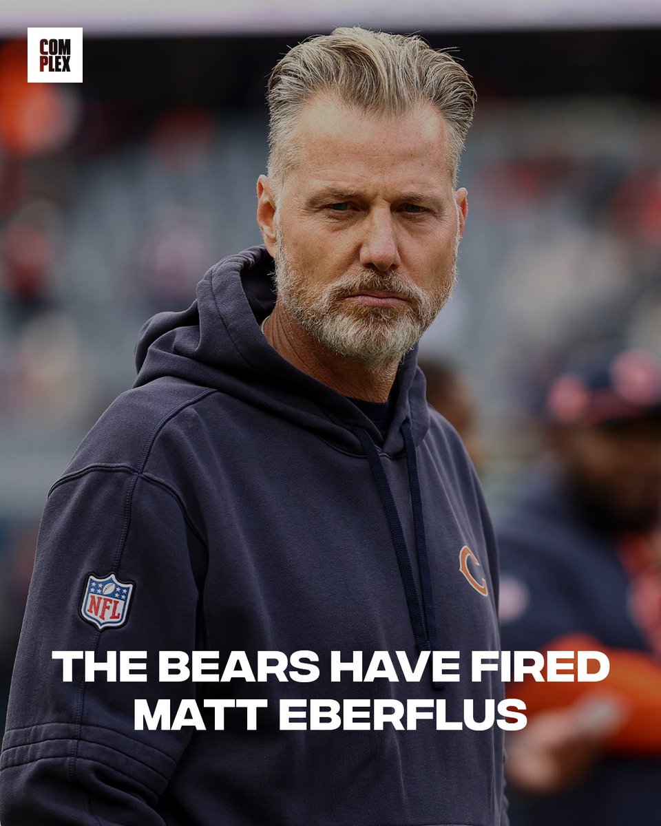 ComplexSports's tweet photo. 🚨BREAKING: HC Matt Eberflus has been fired 

(Via @AdamSchefter) https://t.co/DfNb7CT3cC