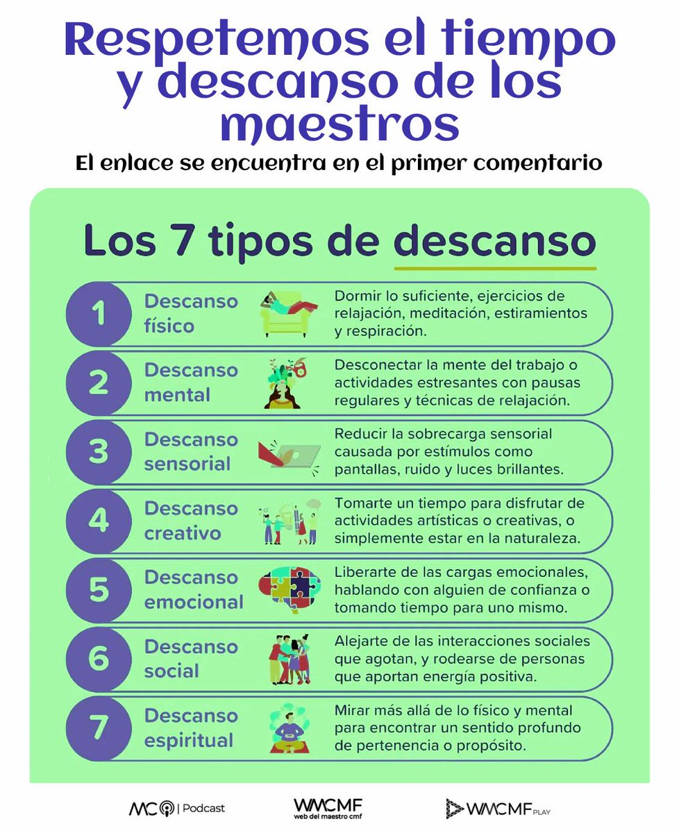 cmf_w's tweet photo. Respetemos el tiempo y descanso de los maestros. Enlace: https://t.co/NiBfnznzXE https://t.co/C4AovwD0dP