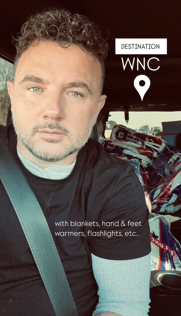 Headed to Swannanoa to deliver some goods. <a href="/TheShawnHendrix/">Shawn Hendrix</a> <a href="/SaveOurAllies/">Save Our Allies</a>