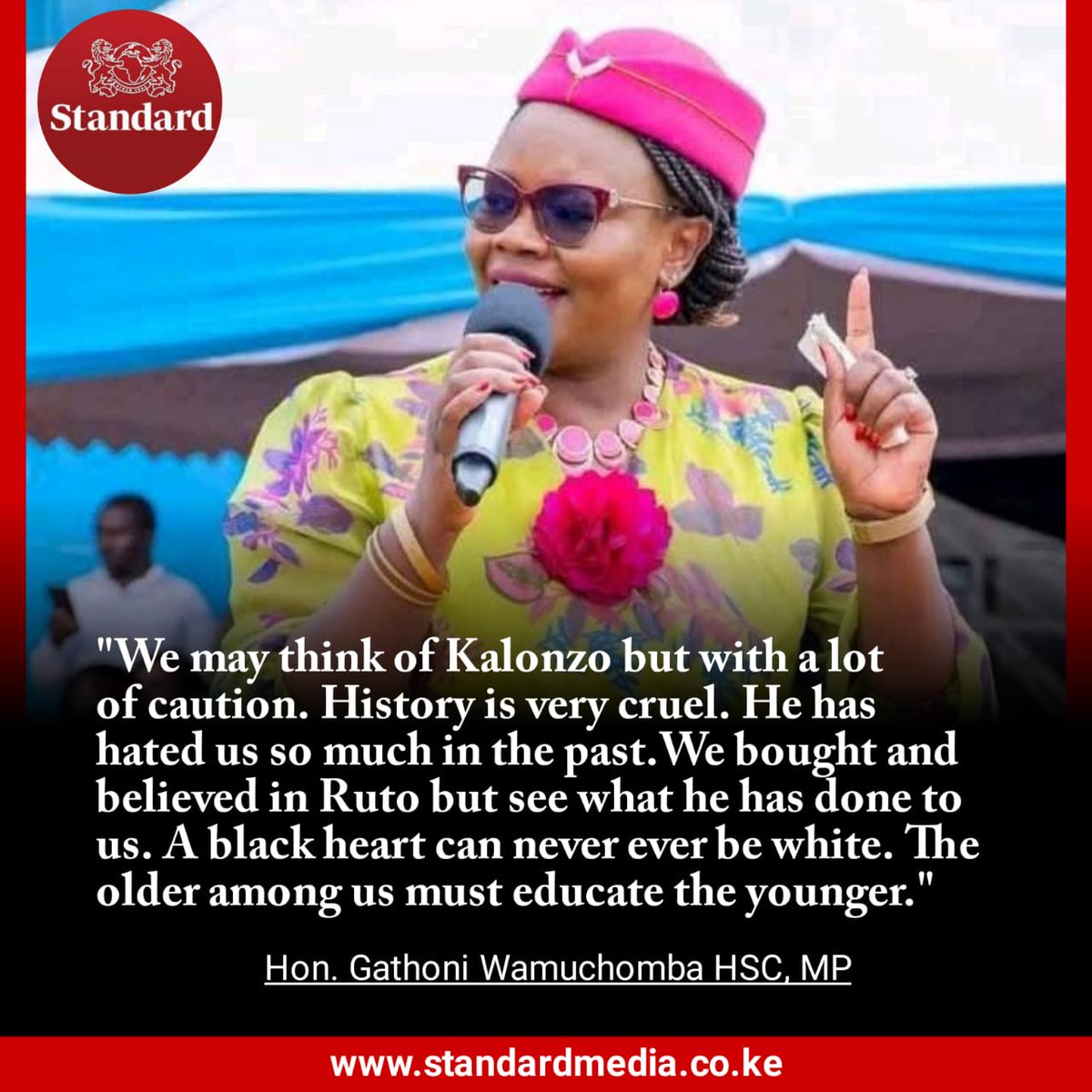 _thecivicdesk's tweet photo. Gathoni wa Muchomba is very right. If Kalonzo and Akamba want a coalition with Mt Kenya they must come ready to deputise us. Period
Kairo
Limuru
#SHAExplained
#StopPlayingPolitics https://t.co/c332Qredor