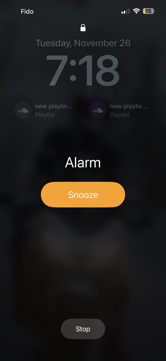 The way I screen shot my alarms trying to snooze them half asleep😭
