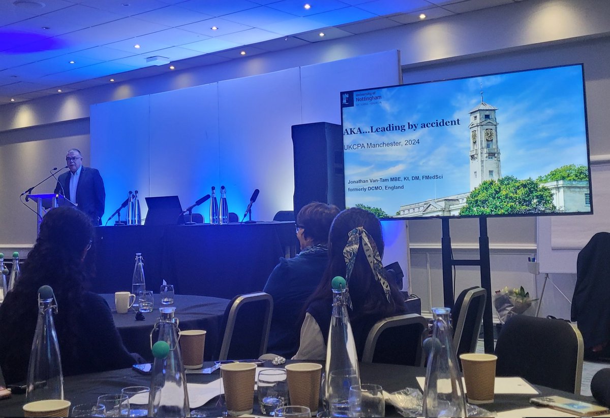 PharmHelenD's tweet image. Great session from Professor Mahendra Patel, and now an inspiring keynote session from Sir Jonathan Van-Tam. A fantastic end to what has been an excellent conference #UKCPAConf. Was great to see our RPS CEO and President too @RPS_Wales