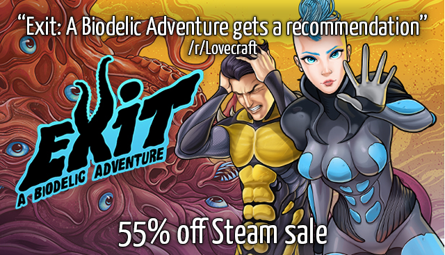 Exit: A Biodelic Adventure tweet media