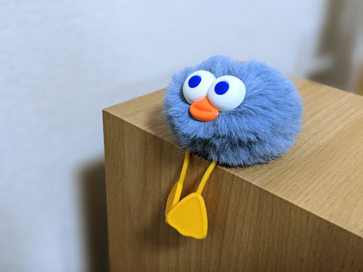 でも袋から出したらとんでもなくかわいかった。見本写真よりずっといい