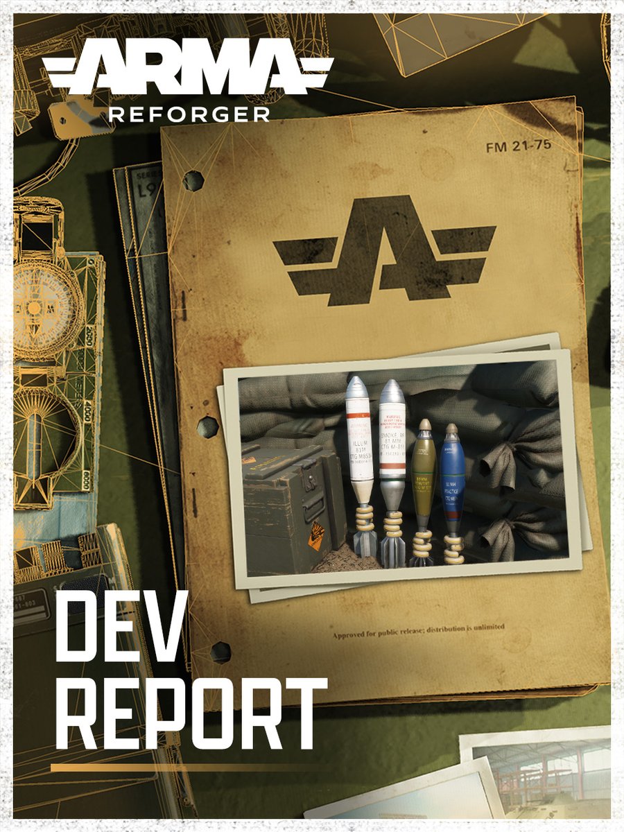 #ArmaReforger Dev Report 22 is live! 📣

From suppressors to ground-shaking destruction in both air and land combat, we’ve got some explosive features coming your way. Read up on our recent developments and upcoming features.

🔗 reforger.armaplatform.com/news/dev-repor…