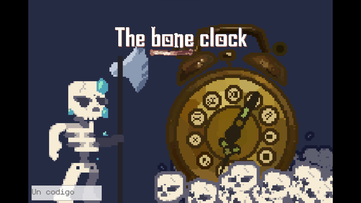 CuriosVoult's tweet photo. 🕰️THE BONE CLOCK🦴
Un juego de plataformas lleno de adrenalina donde el tiempo no es tu amigo!⏳

¿Serás capaz de vencer al reloj?🔥
👉 https://t.co/zJfV4a7uGn
#IndieGame #Platformer #Gaming #pixelart https://t.co/ODusegjWJn