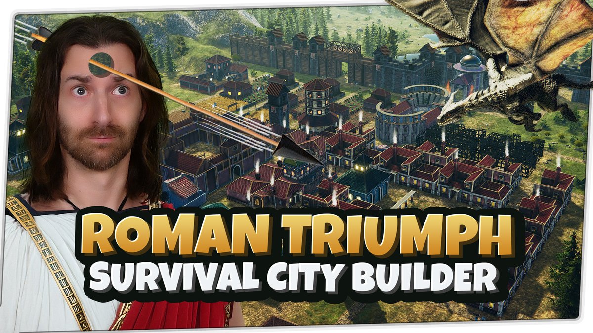 derproof's tweet photo. *sponsored* #romantriumph verbindet Banished, Römisches Setting und Wellen von Gegnern abwehren und macht einfach in seiner Kombination schon spaß! Mehr dazu im Video! Dann Wunschliste setzen und Demo spielen!
► https://t.co/1qvjTza3GP https://t.co/VkoxUhMTEL