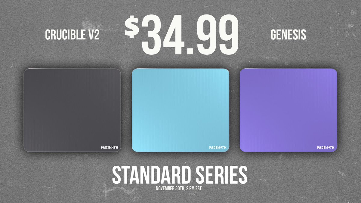Introducing Genesis &amp; Crucible V2

Our New Standard Series is here, delivering unmatched quality and performance at an accessible price.

Available in Three Colors, Soft CR Base, and below the surface stitching.

All for $34.99

November 30th
2 PM EST