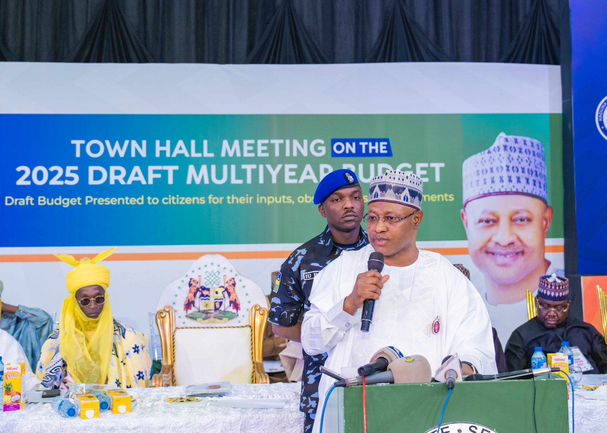 ubasanius's tweet photo. In line with our commitment to deepening citizens participation in governance, we held a Townhall Meeting on the 2025 Multi-Year Budget Draft tagged “Sustaining Rural Transformation and Inclusive Development” at Hotel Seventeen, Kaduna today.

Discussions at the Town Hall Meeting were open, robust and incisive. Stakeholders made suggestions and inputs into the proposed 2025 Budget. They also commended our administration for the implementation and high performance of the 2024 Budget which has impacted on the lives of the citizens of Kaduna State. We shall distil the collated suggestions, consider and incorporate them into the 2025 Multi-Year Budget.