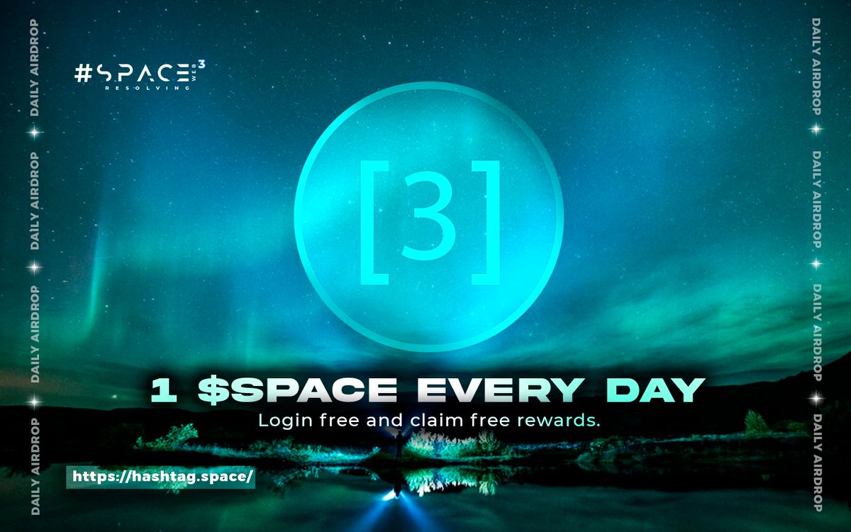 HashtagSpace3's tweet photo. 🚨 DAILY AIRDROPS ARE LIVE! 🚨

Since launch, we’ve been rewarding our community with daily airdrops of $SPACE  $ETH coins💎. And now, we’re bringing the vibes to the $JORGIE X Spaces premiere on Dec 3 at 8:30 PM EST!

🎙️ Tune in to connect with us for the first time, learn about our daily giveaways and airdrops, and see how we’re shaping the Web3 future together.

💡 Want to get involved now?
👉 Learn more here: https://t.co/3aoBRbZr0M 
👉 DM me for all the details and claim your rewards today!
#CryptoAirdrop #SPACEtoken #HashtagSpace #JorgieSpaces