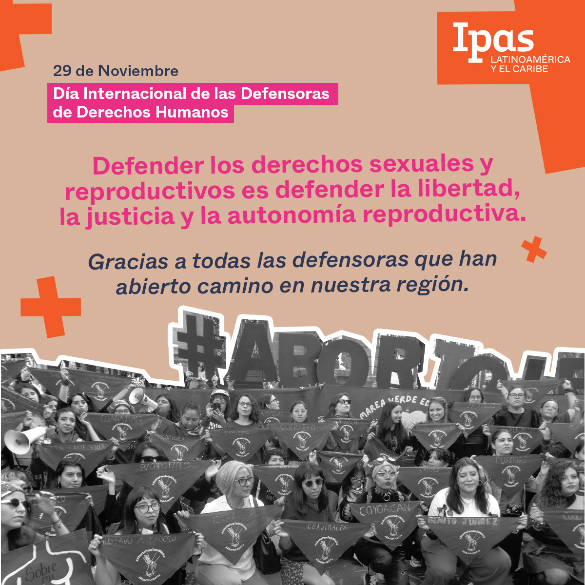 Gracias por levantar la voz cuando muchas no podían hacerlo. Por tu valentía y compromiso para defender el derecho a decidir, gracias a las que estuvieron, a las que estamos y a las que seguirán. 🌟💚