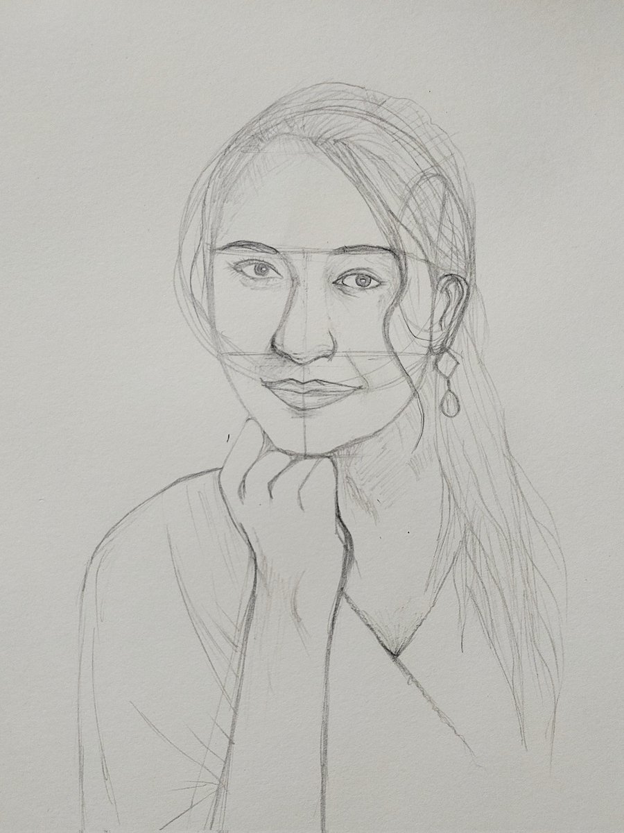 CandidDrawing's tweet photo. Here is the drawing process of a cute girl. Sketch by candid drawing. #sketch #pencilsketch #candiddrawing #drawing #art #artist #quickdrawing #drawingtips https://t.co/O53xq5ogoG