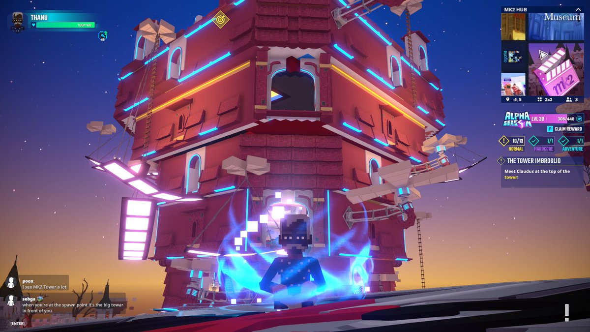 KasuwanTanu's tweet photo. Lights, camera, action! I'm at the @mk2 Tower in The Quest for Movie Magic in @TheSandboxGame. Ready to be the star of my own blockbuster! 🎬🌟 https://t.co/uAx2wiBjeg #TheSandbox #AlphaSeason4 #AS4SocialChallenge https://t.co/DgmkwTVDGa