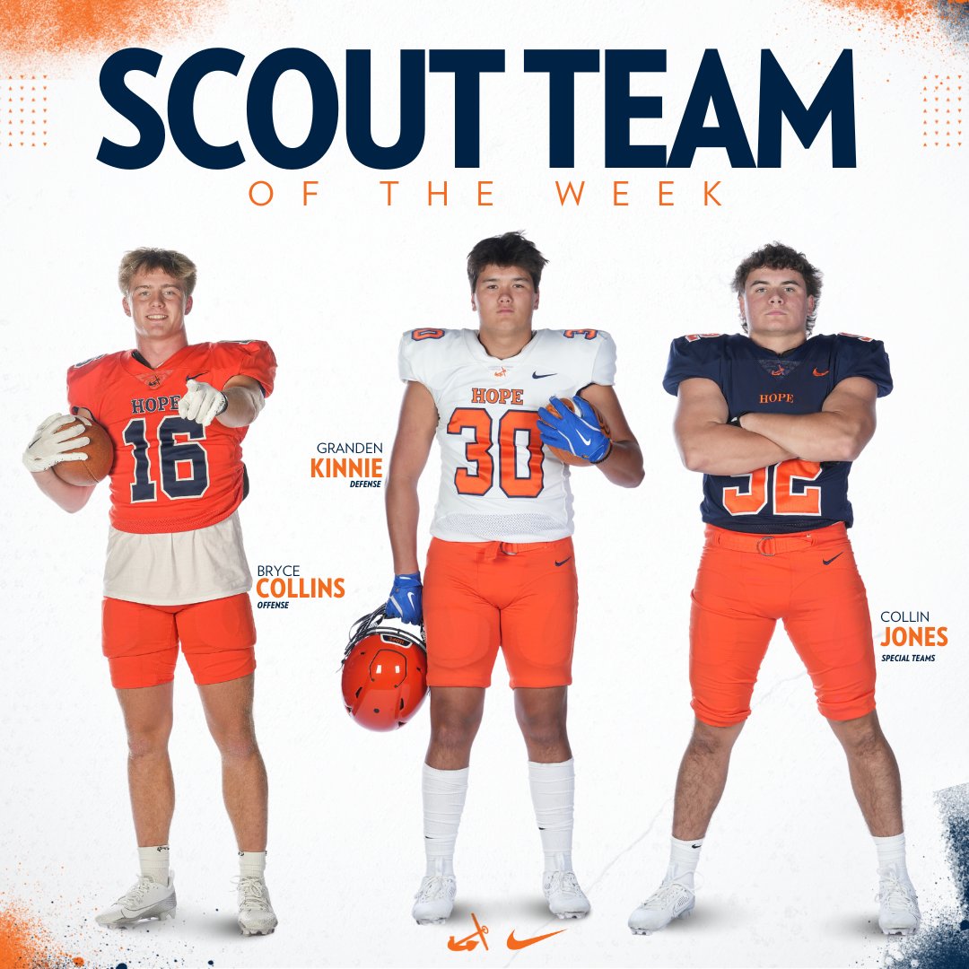 Our Week 11 Scout Team of the Week:
Offense, Bryce Collins (Spring Lake Lakers)
Defense, Granden Kinnie  (Birmingham Seaholm Maple Leafs)
Special Teams, Collin Jones (Heritage Christian Eagles)
#d3fb