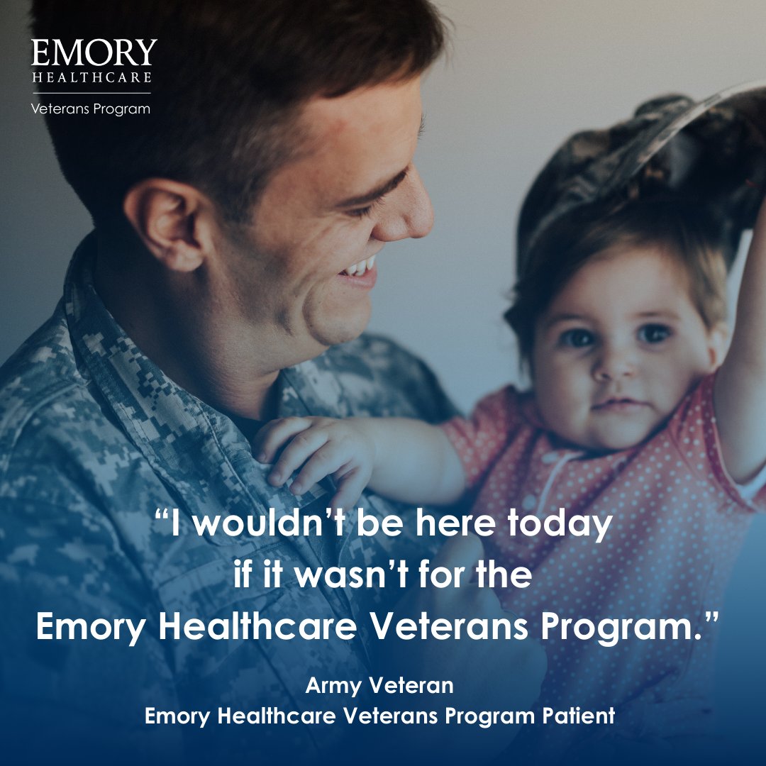Emory Healthcare Veterans Program tweet media