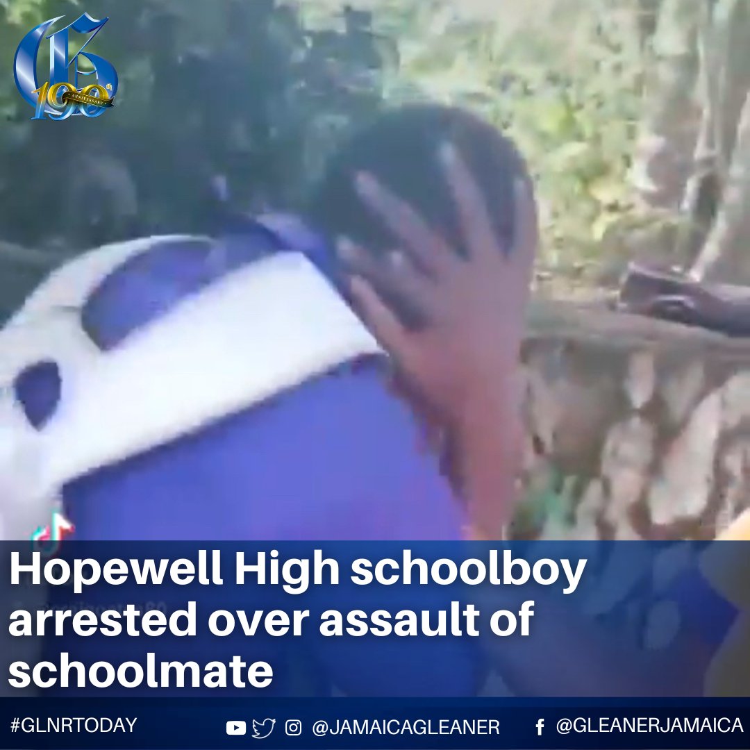 JamaicaGleaner's tweet photo. A male student at Hopewell High School in Hanover has been taken into custody by the police in relation to the assault of a schoolmate. The police say the matter remains under investigation.

Read more: https://t.co/nofa1gcBoD #GLNRToday https://t.co/APACzxSWgh