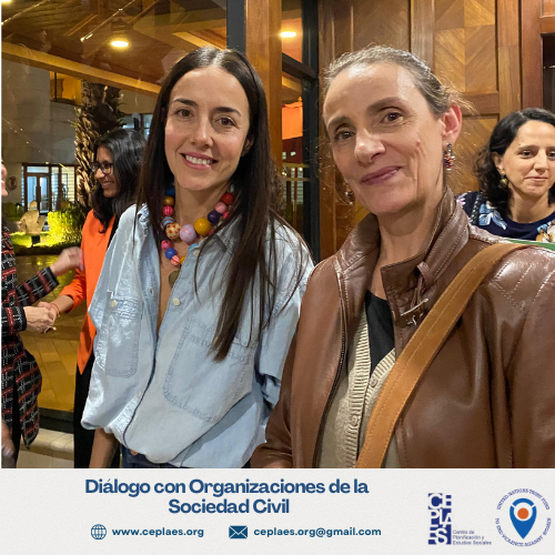 CEPLAES1's tweet photo. El 21 de noviembre, CEPLAES participó en un diálogo con OSC y la actriz Cecilia Suárez, embajadora de Spotlight. Se abordaron avances, desafíos y propuestas para erradicar la violencia de género en Ecuador. #ViolenciaDeGénero @CeciliaSuarezOF https://t.co/1U0j4F6y4M