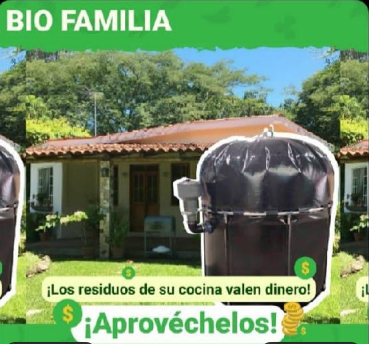 TikkunOlamSV's tweet photo. ¡AHORRA MÁS Y VIVE SOSTENIBLE!
Este Black Friday, transforma tus residuos en energía limpia con el Biodigestor Biofamilia.
🌱 Energía renovable al alcance de tu hogar
💧 Reduce tu huella ecológica
💵 Descuentos increíbles solo por tiempo limitado
🔖 Oferta Exclusiva Black Friday! https://t.co/DPRZsGHJcW