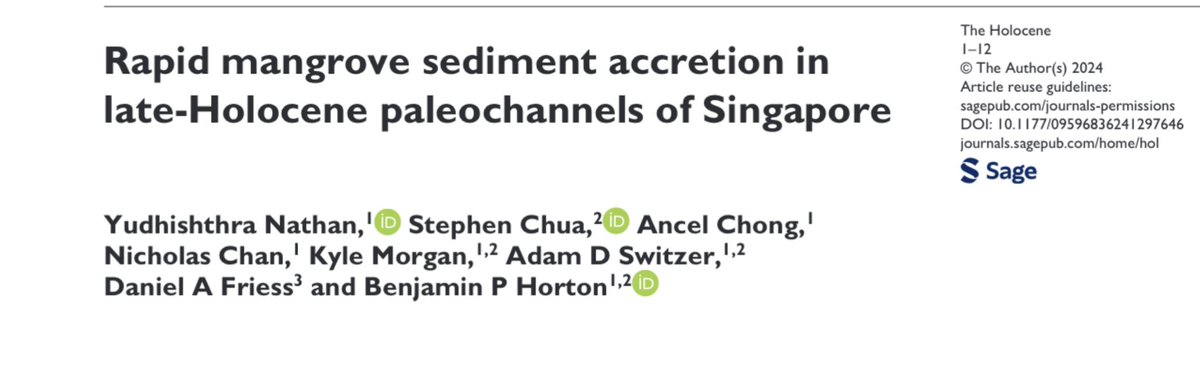 Dan Friess (@danfriess) on Twitter photo If you’re interested in mangrove paleo research then check out <a href="/stressaholic/">Yudhishthra Nathan</a>’s first PhD chapter! Congrats!
journals.sagepub.com/doi/10.1177/09… If you’re interested in mangrove paleo research then check out <a href="/stressaholic/">Yudhishthra Nathan</a>’s first PhD chapter! Congrats!
journals.sagepub.com/doi/10.1177/09…