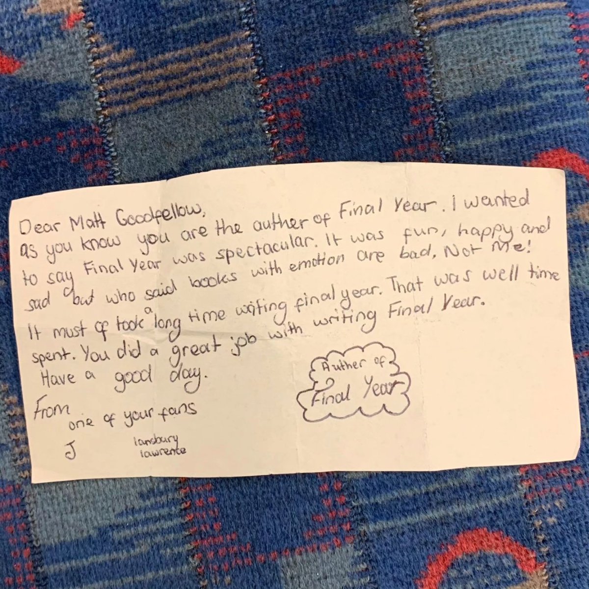 Matt Goodfellow tweet media