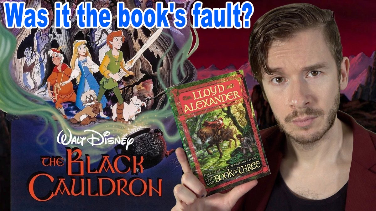 New Lost in Adaptation alert:
Was the film that nearly killed Disney doomed from the start or did they mess Lloyd Alexander's books up in the adaptation process?
youtu.be/cZoo9Kz56Os?si…